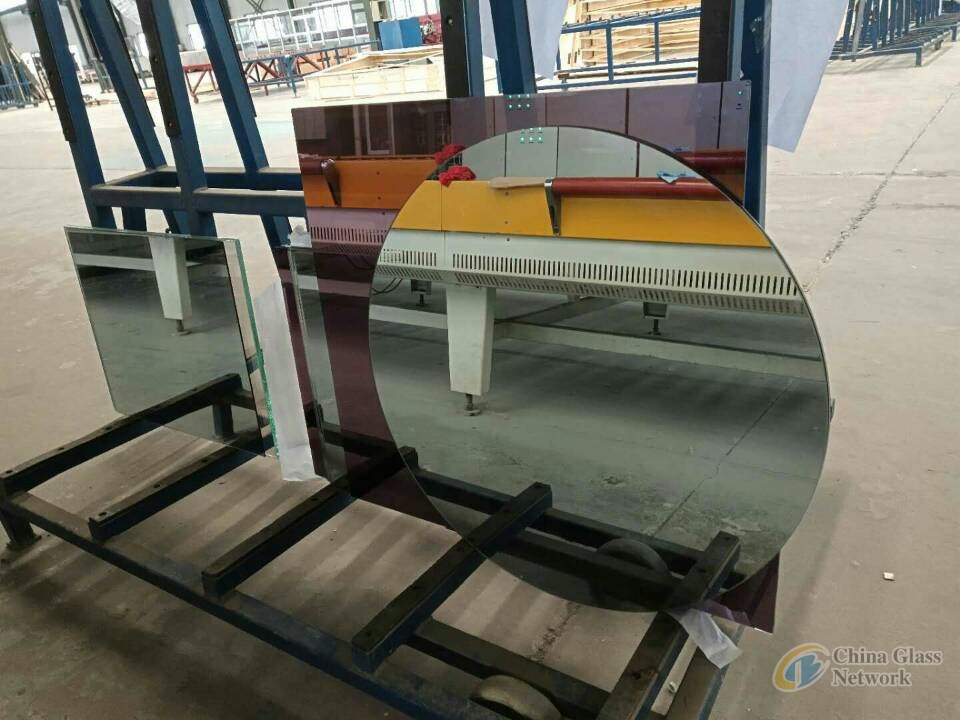 Temperable mirror without back painting,thickness:2mm-12mm,size:3660mmx2440mm