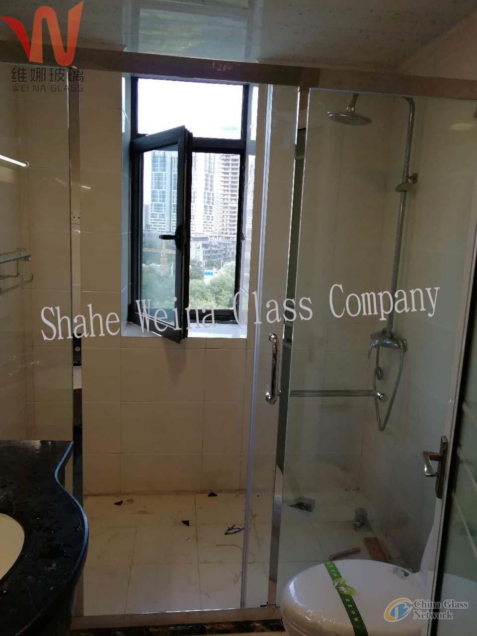 Toughened glass for 8mm shower room