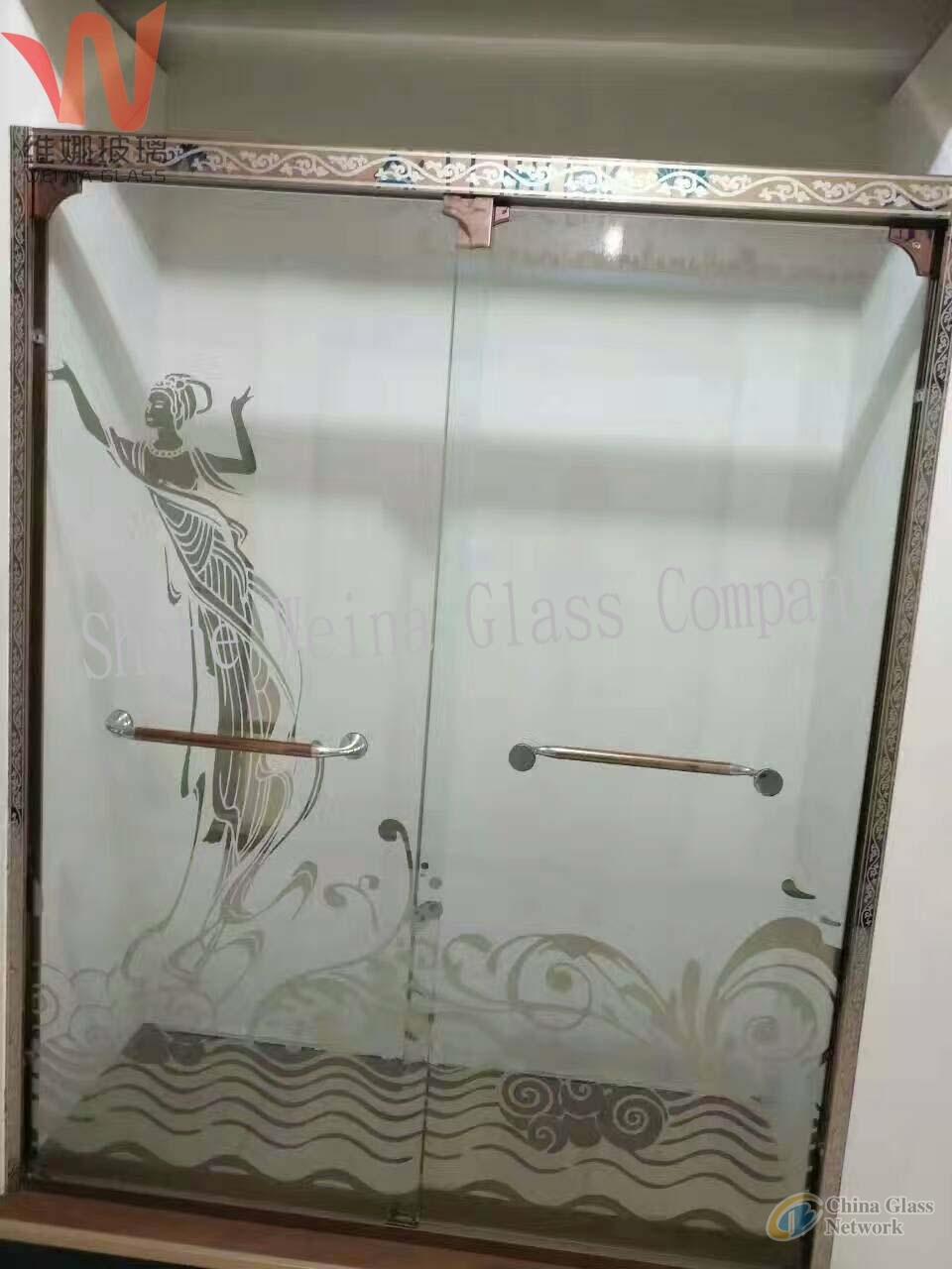 Toughened glass for 8mm shower room