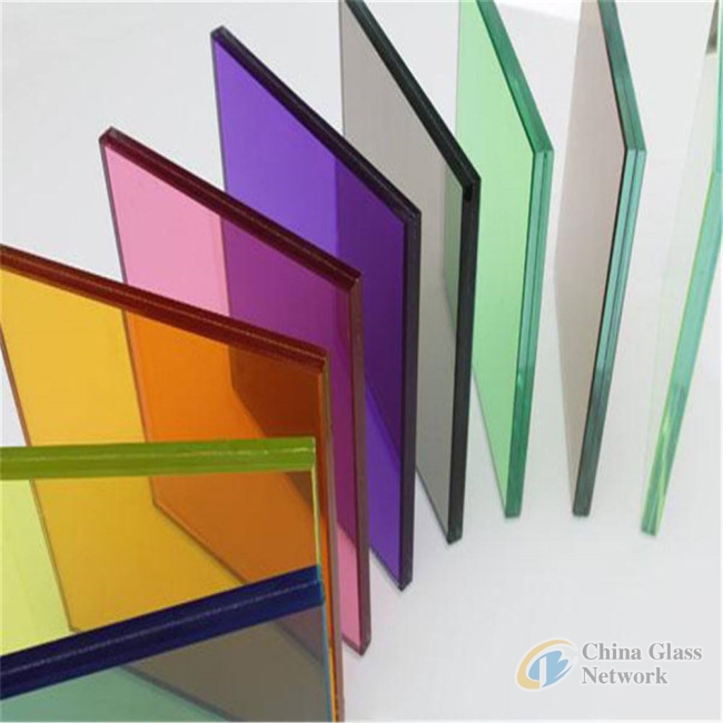 tinted laminated glass