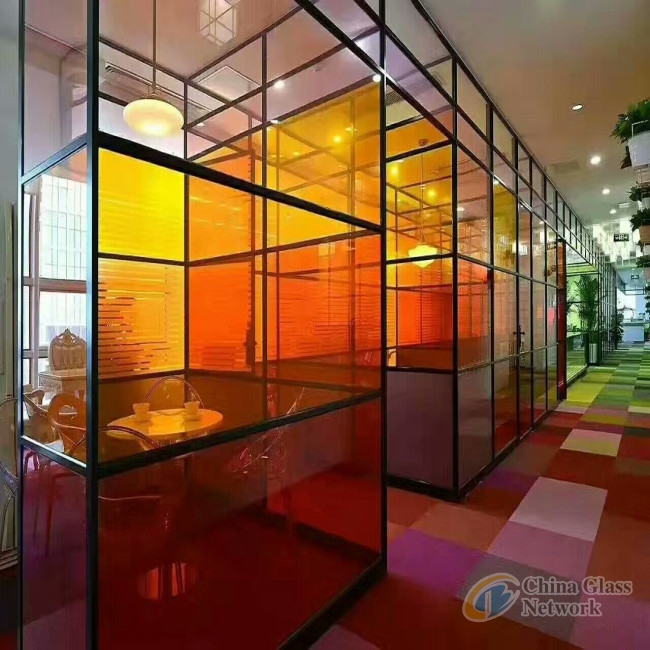 tinted laminated glass