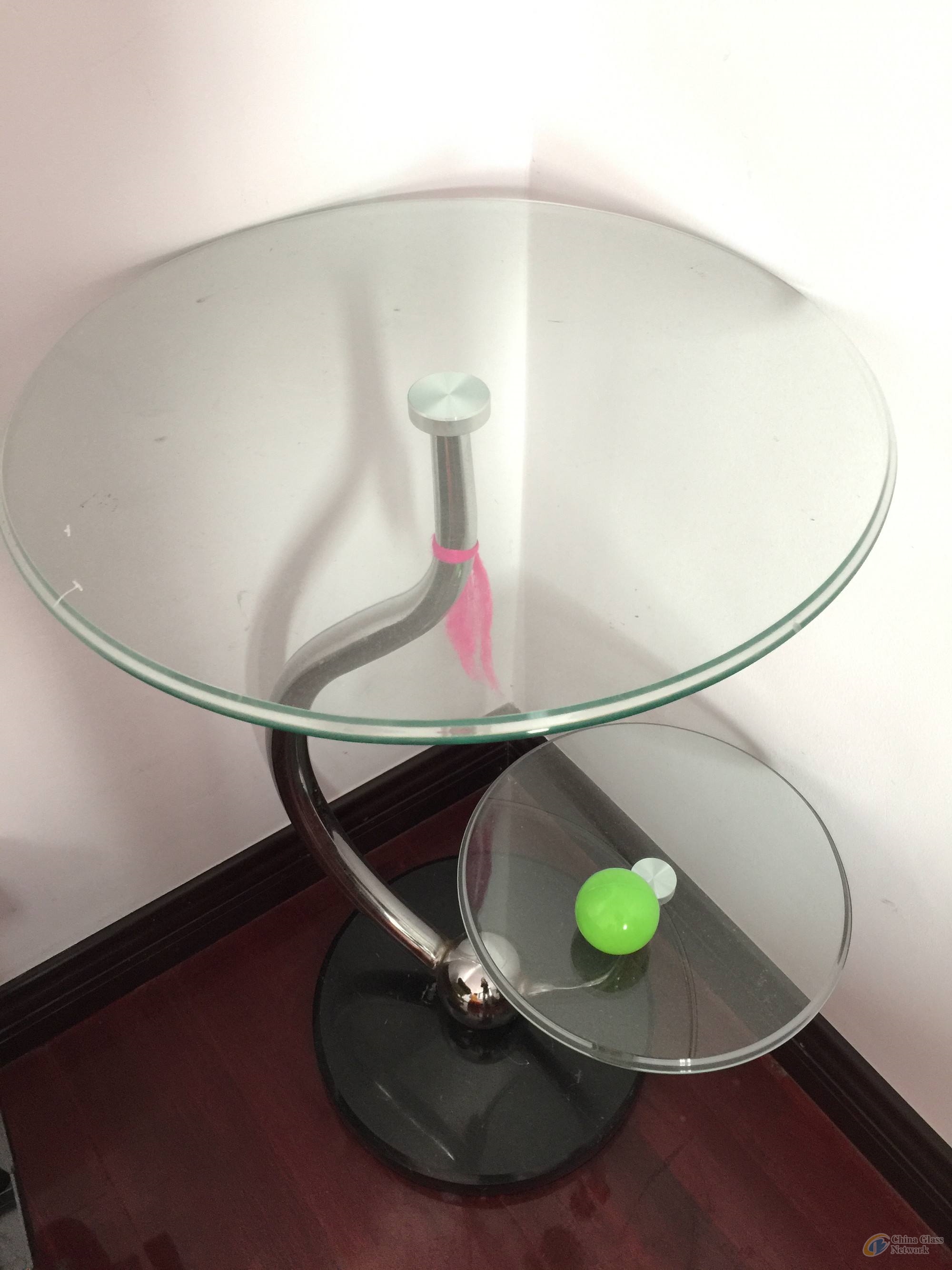 glass coffee table