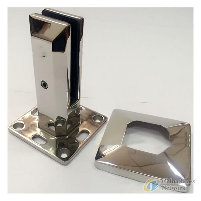 stainless glass balustrade clamp in 304, 201, 2205, etc.