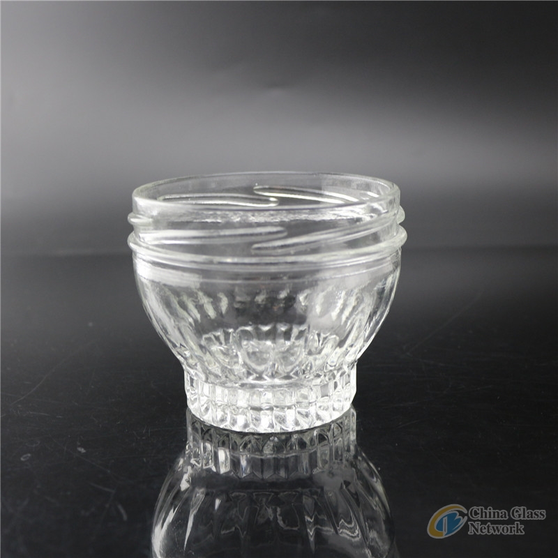 linlang factory sale super flint glass jar caviar with tinplate cap