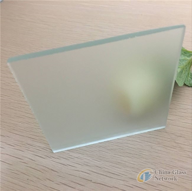 fingerprint free opaque white translucent acid etched glass