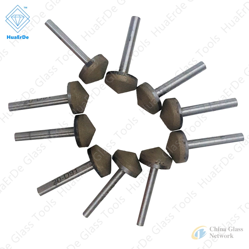 Straight shank Diamond Sintering Chamferer Glass Countersink Bit Core Drill Bit