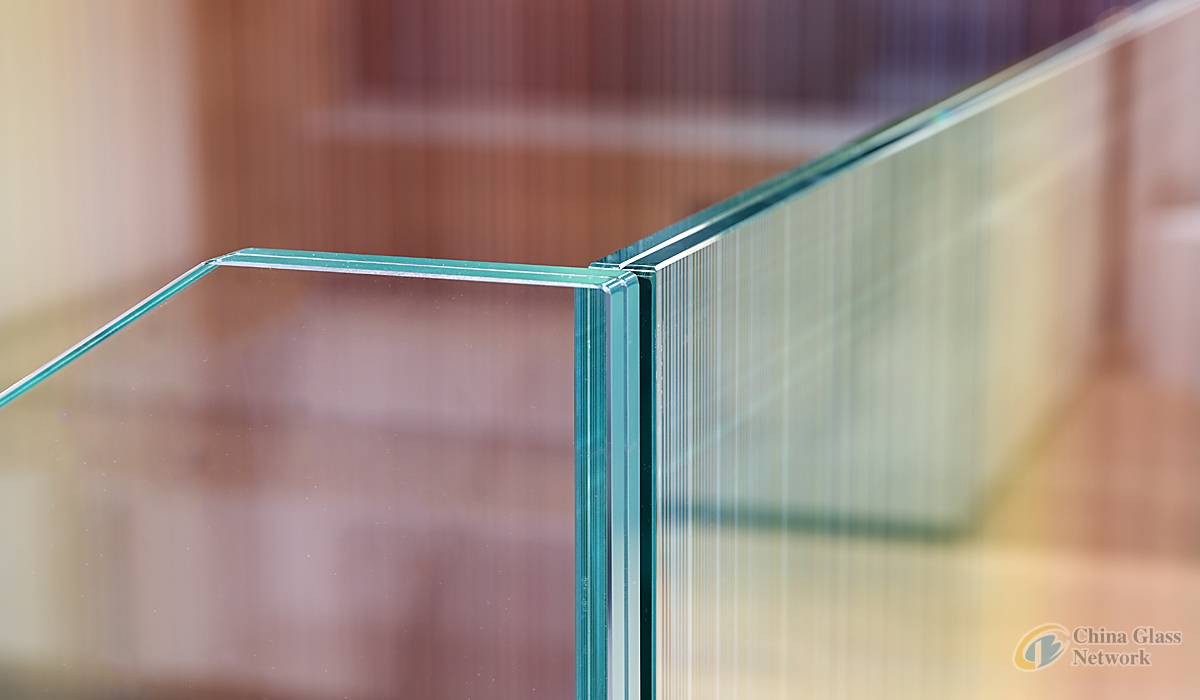 6.38mm 10.38mm laminated safety glass