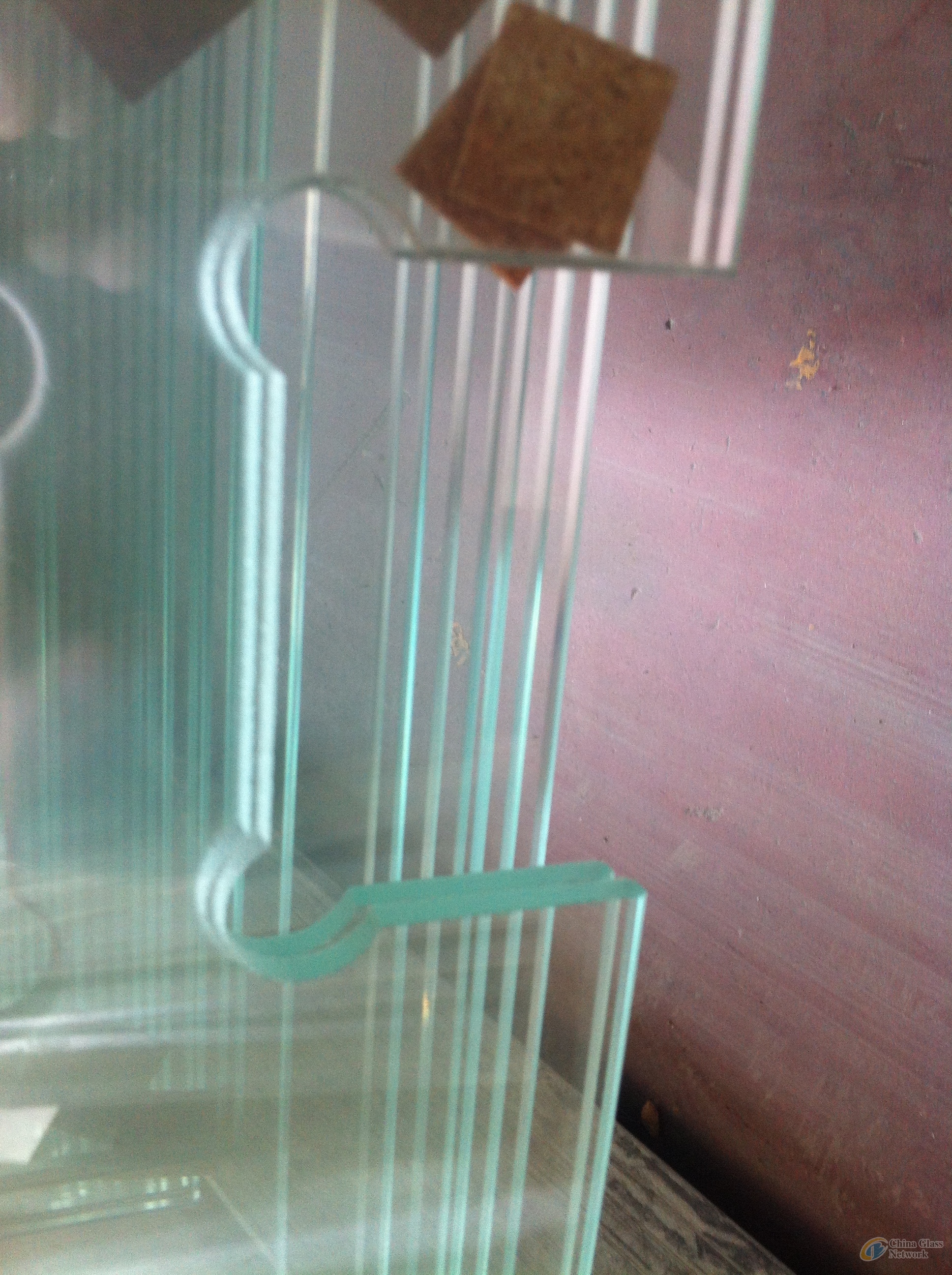 6.38mm 10.38mm laminated safety glass