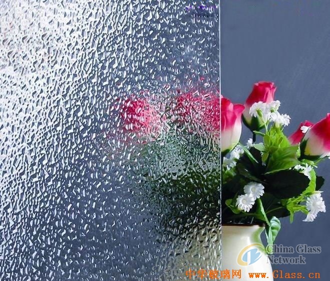 patterned glass flora,diamond rainbow,