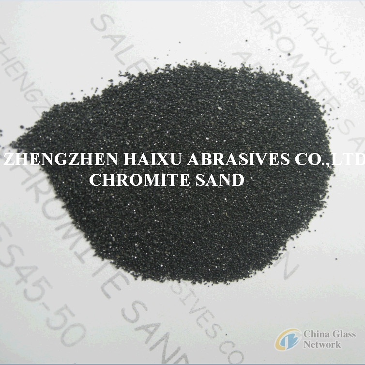 Chrome ore sand used in steel industry