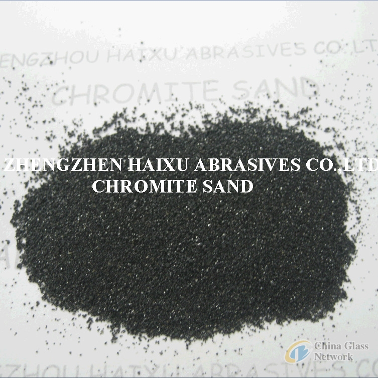 Chrome ore sand used in steel industry