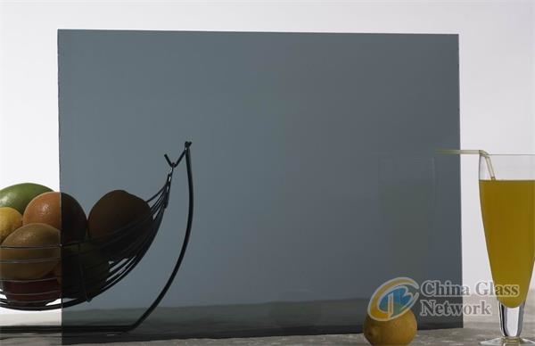 dark grey tinted/color float building/furniture glass with certification 4mm