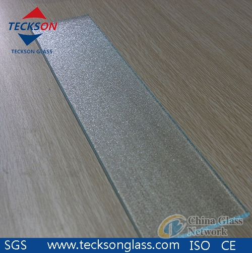 4-6mm Clear Figured Louvered Glass