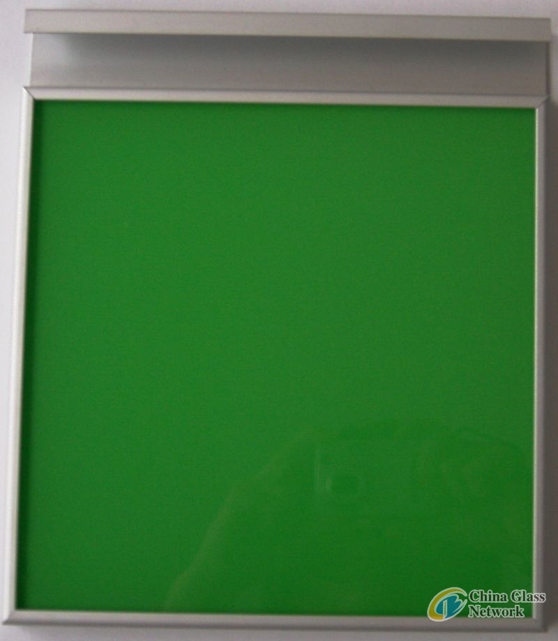 colored 5mm/6mm/8mm dark green reflective building/furniture glass flat glass certification