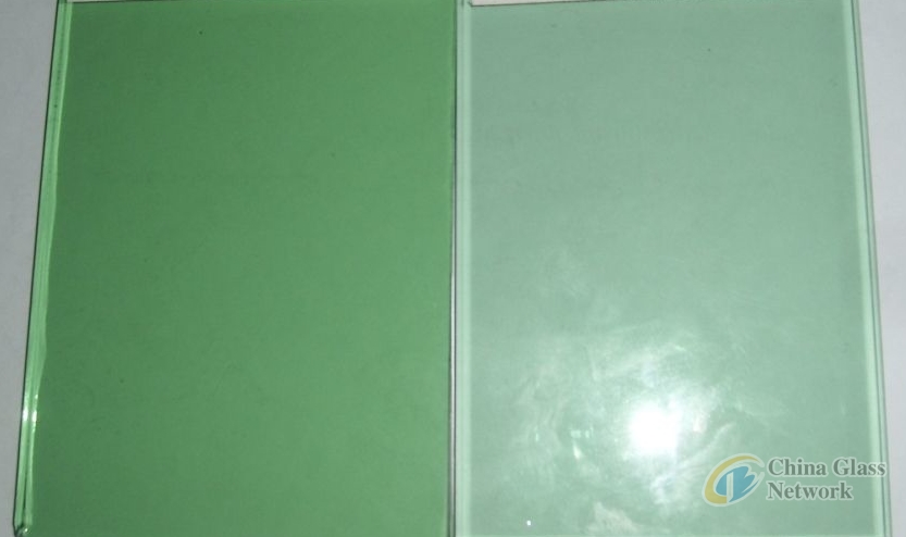 dark/light green tinted/color float building/furniture glass with certification 