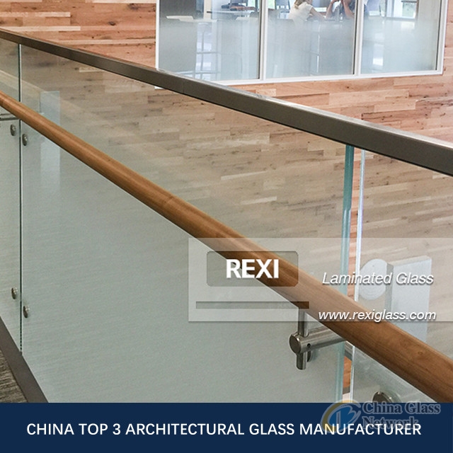 6.38mm-40.28 mm flat/curved Ultra Clear Laminated Glass, CE, SGCC&AS/NZS certified