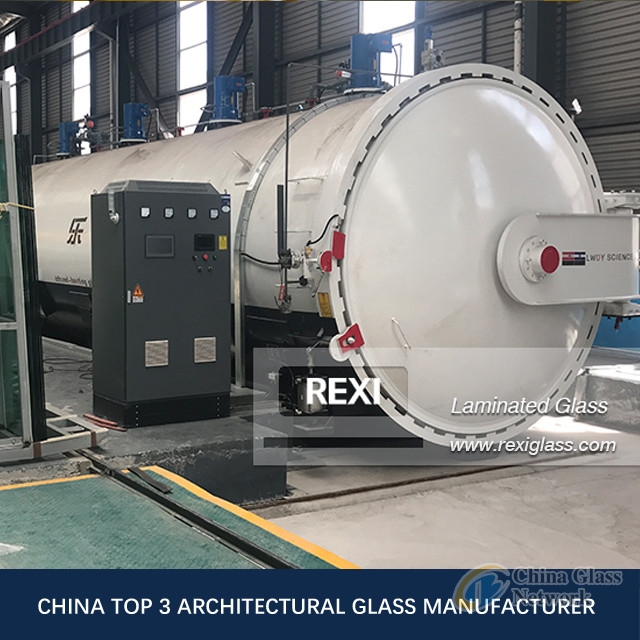 6.38mm-40.28 mm flat/curved Curtain Wall Laminated Glass