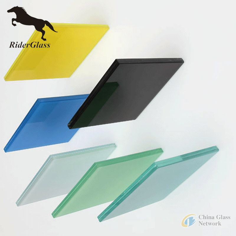 Grey Tinted Flat Clear 19mm Tempered Glass