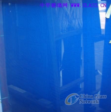 4-12mm dark blue float/reflective building/furniture glass with high quality