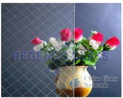 6mm Clear/Colored/Decoration Art Wired Glass