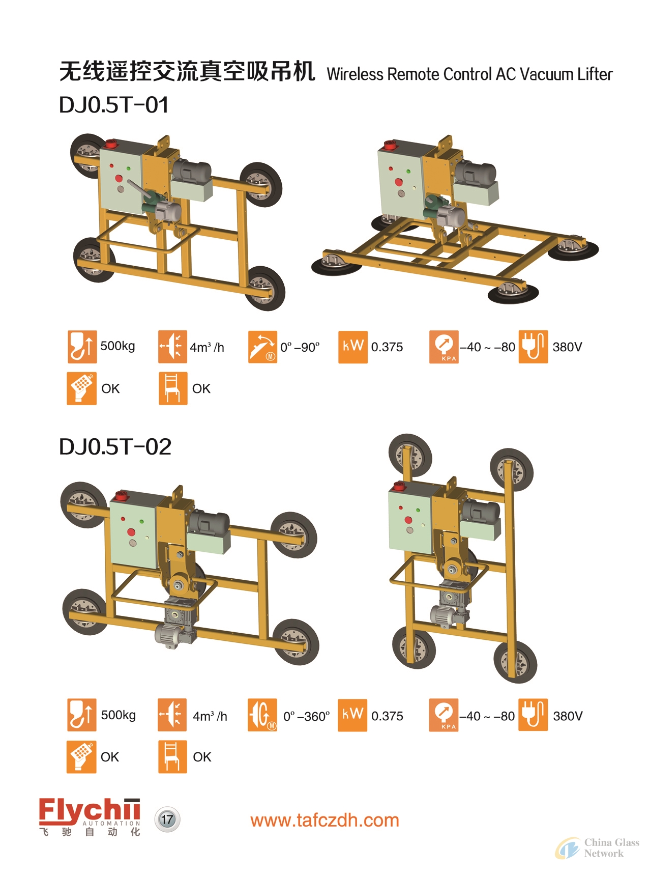 Wireless Remote Control AC Vacuum Lifter