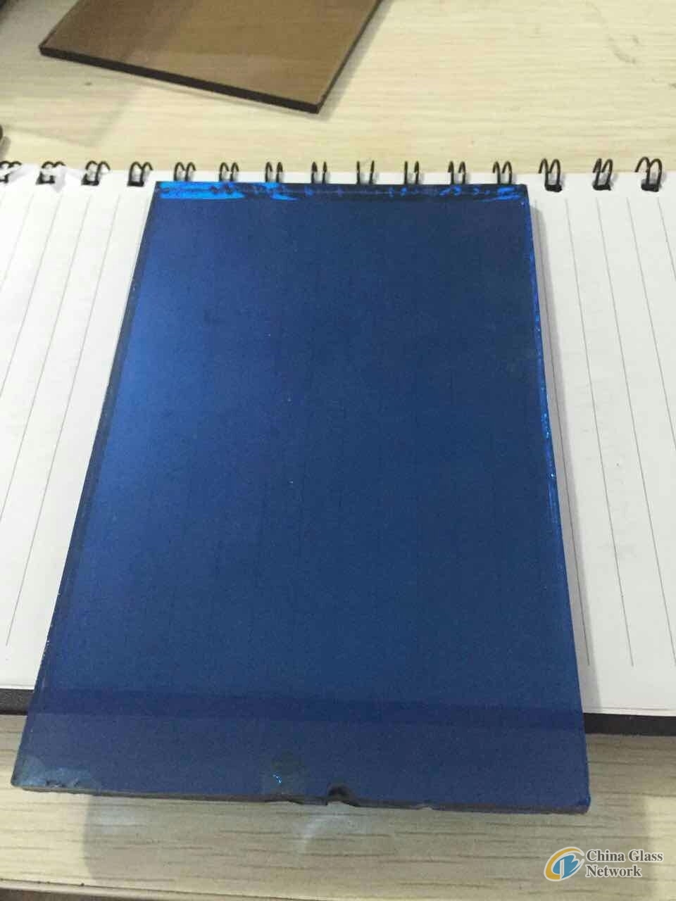 4mm5mm6mm dark blue float/reflective building/furniture glass with high quality