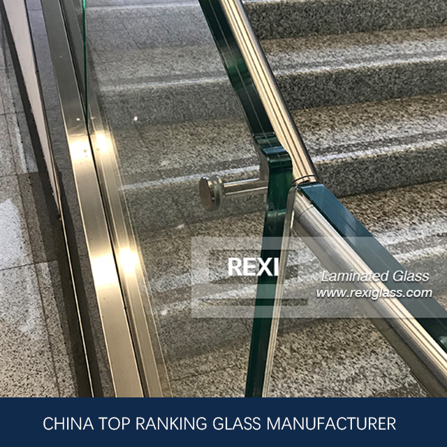 6.38mm-40.28 mm flat/curved Laminated Low Iron Glass, CE, SGCC&AS/NZS certified