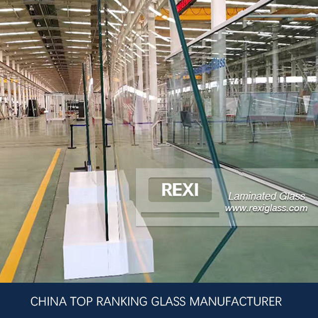 6.38mm-20.76mm Float Laminated Glass, Clear, Low Iron, Blue, Green, Bronze, Grey and Back colors