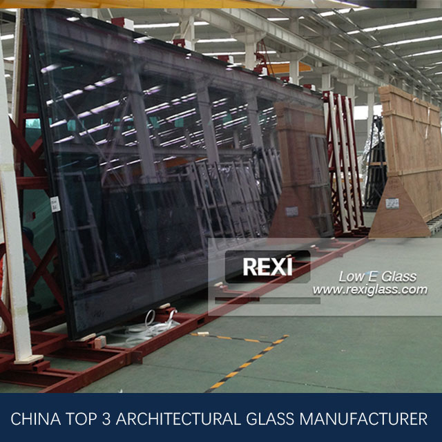 Energy Saving Low E Insulated Glass 6+12AR+6 U value 1.37 W/㎡.K, LSG 2.14, CE certified