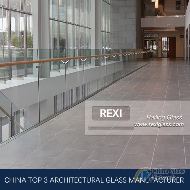 Glass Stair Railing by Tempered Glass, Laminated Glass, CE, SGCC&AS/NZS certified