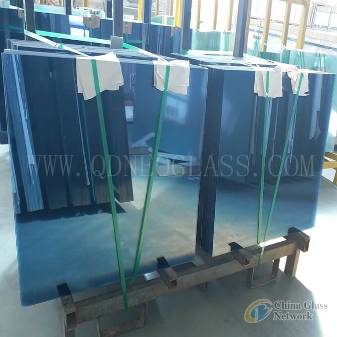 Custom-made Laminated Glass 4.38-32.28 mm-Clear, Milky White/Opal/White Translucent, Grey,Bronze,Dark Blue,Light Blue