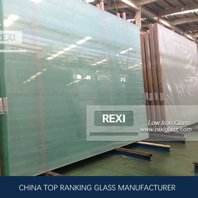 19mm Low Iron Glass, Temperable, Lamination and Insulation Grade, CE certified