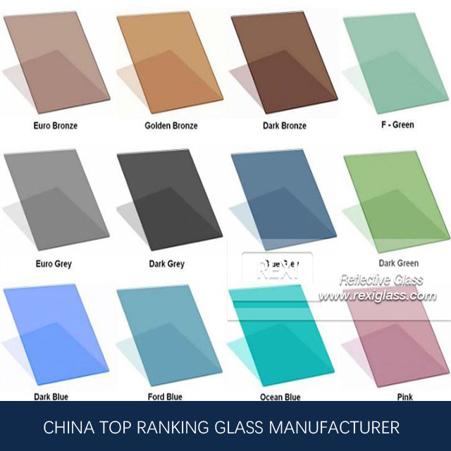 4mm 5mm 5.5mm Tinted Reflective Glass Sheet - China Reflective Glass, Float  Glass