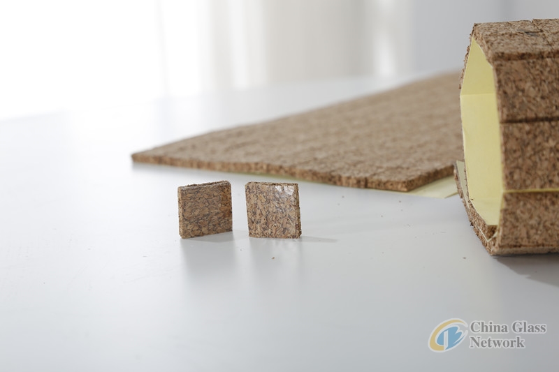 Adhesive Cork Pads for Glass Processing Enterprises