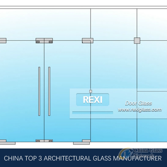 8mm 10mm 12mm 15mm 19mm tempered GLASS DOOR, door glass, CE, SGCC&AS/NZS certified