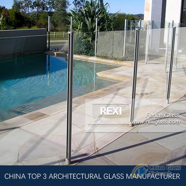 Glass Pool Fencing by Tempered Glass, Laminated Glass, CE, SGCC&AS/NZS certified