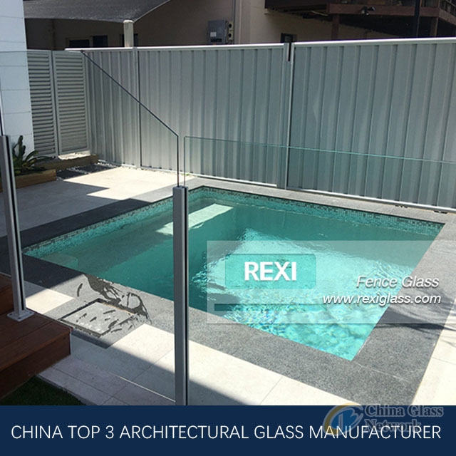 Glass Pool Fencing by Tempered Glass, Laminated Glass, CE, SGCC&AS/NZS certified