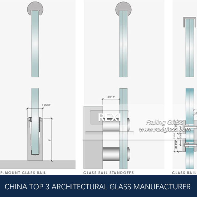 clear glass Railing by Tempered Glass, Laminated Glass, CE, SGCC&AS/NZS certified