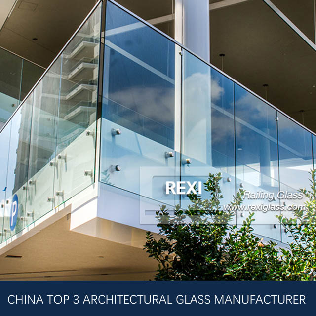 glass handrail by Tempered Glass, Laminated Glass, CE, SGCC&AS/NZS certified