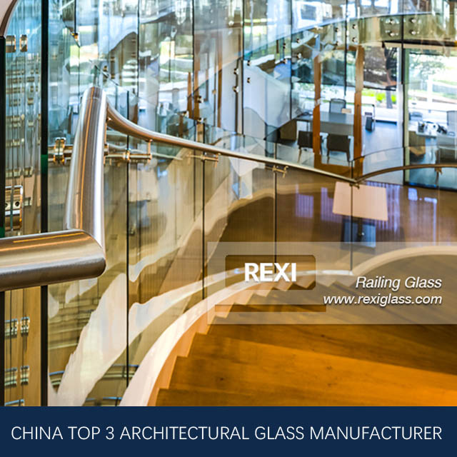 clear glass Railing by Tempered Glass, Laminated Glass, CE, SGCC&AS/NZS certified