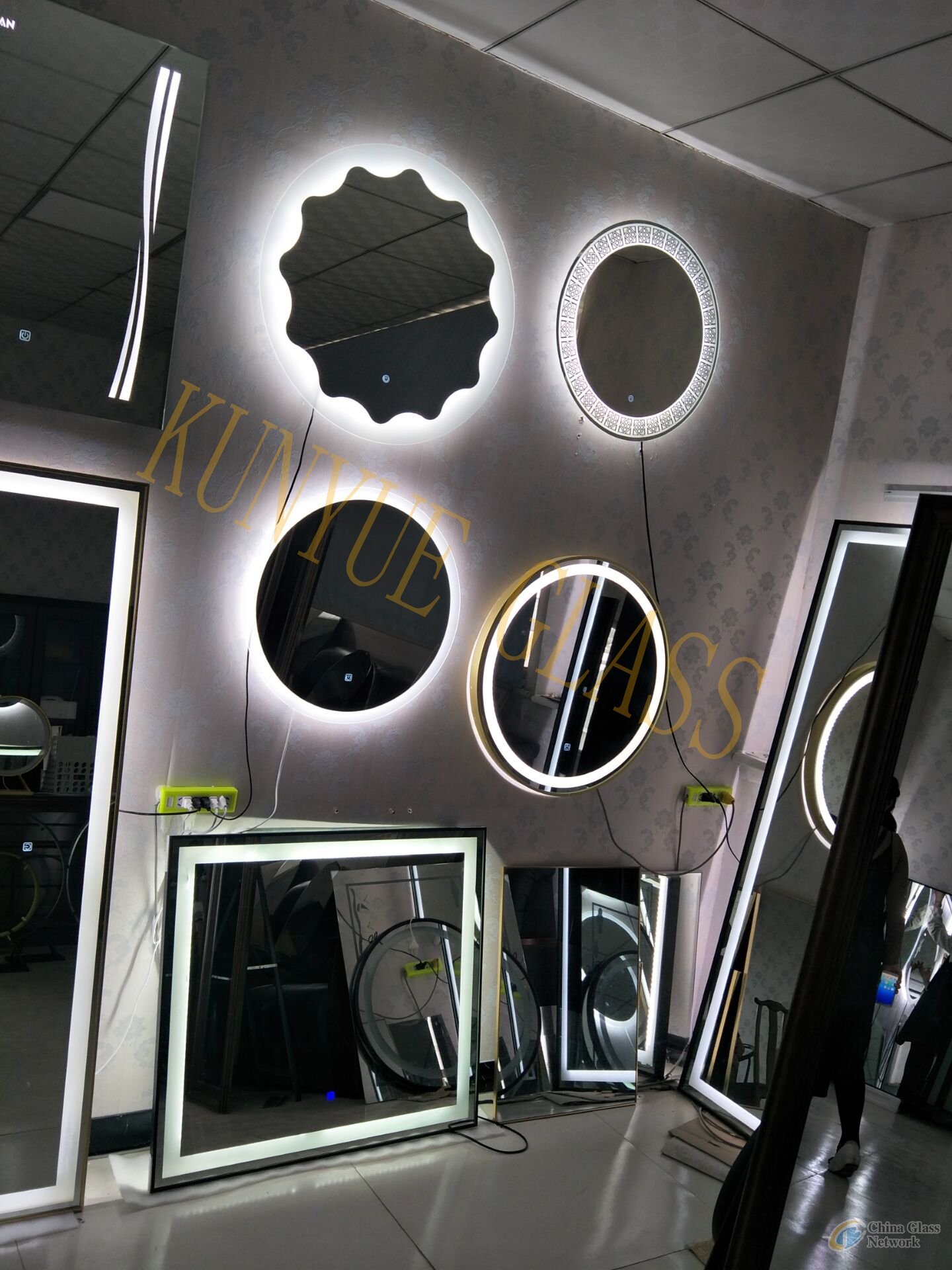 Aluminium Mirror Silver mirror LED mirror Bathroom mirror