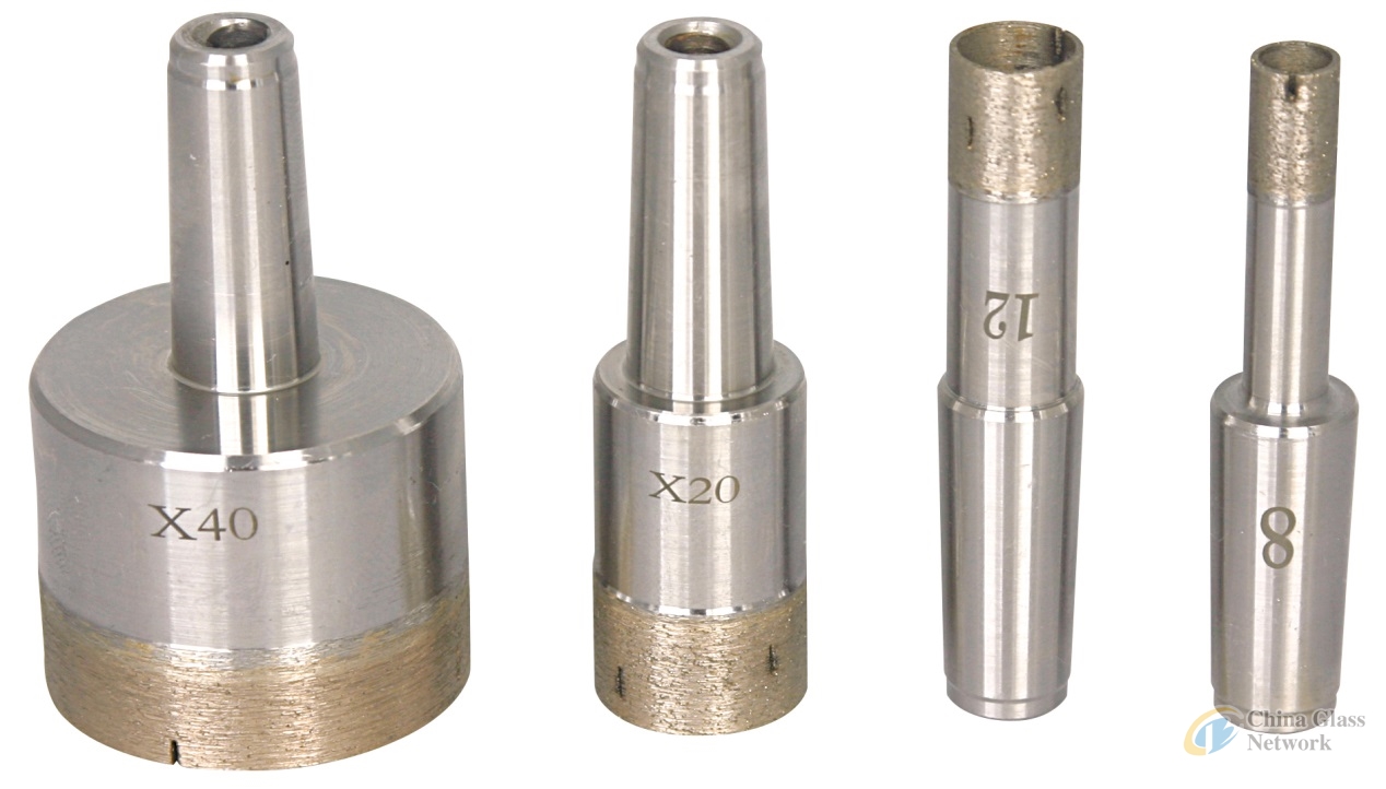 ZR-007 self-sharpen bronze drill bit cone shank with slots