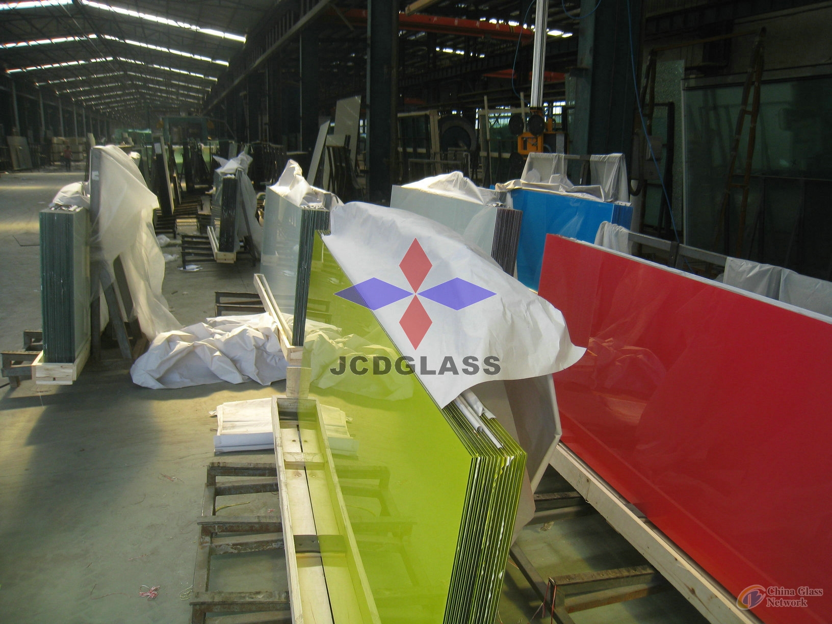 Colorful PVB Laminated Glass