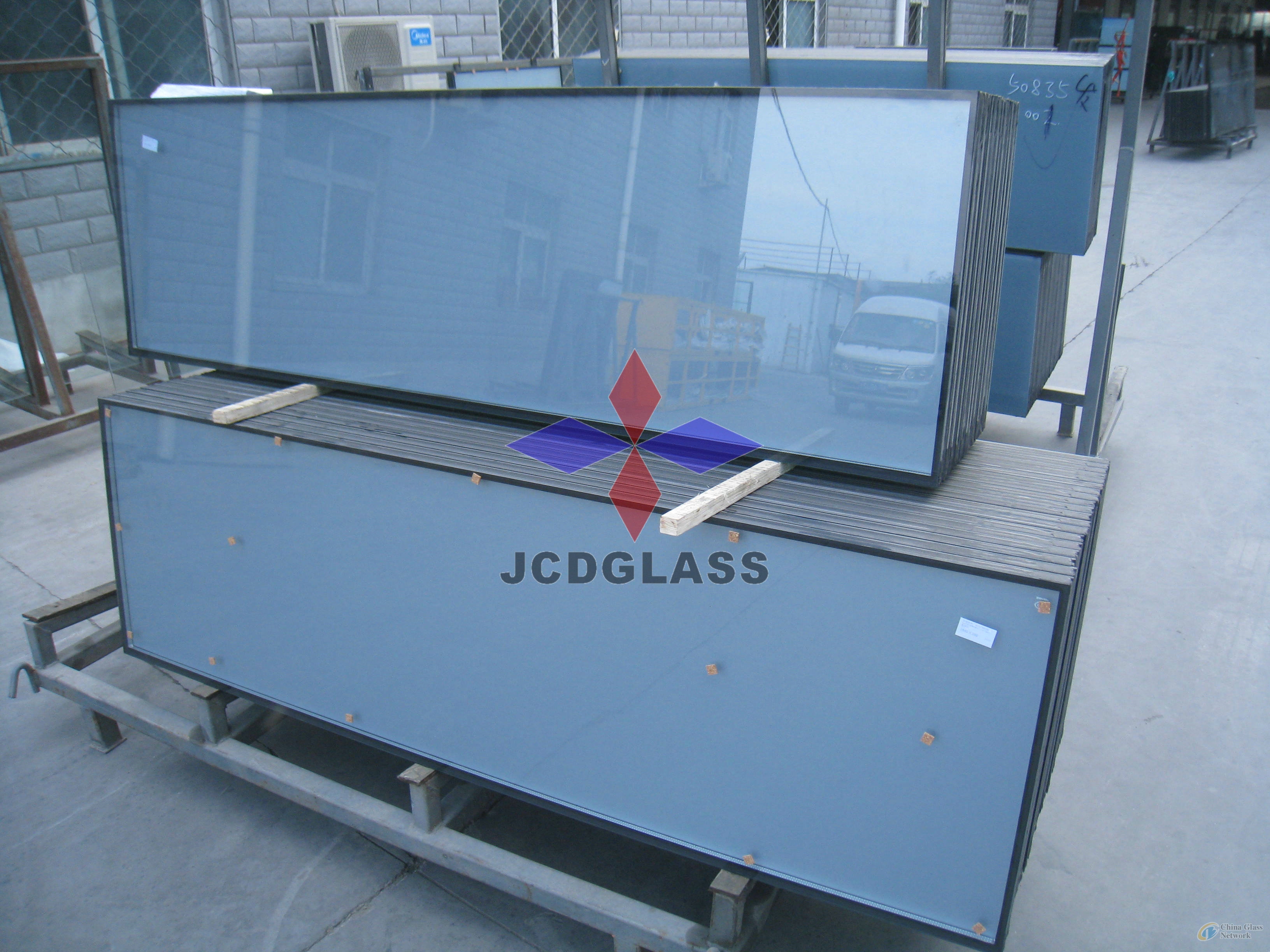 Silk screen printed Insulated Glass, IGU