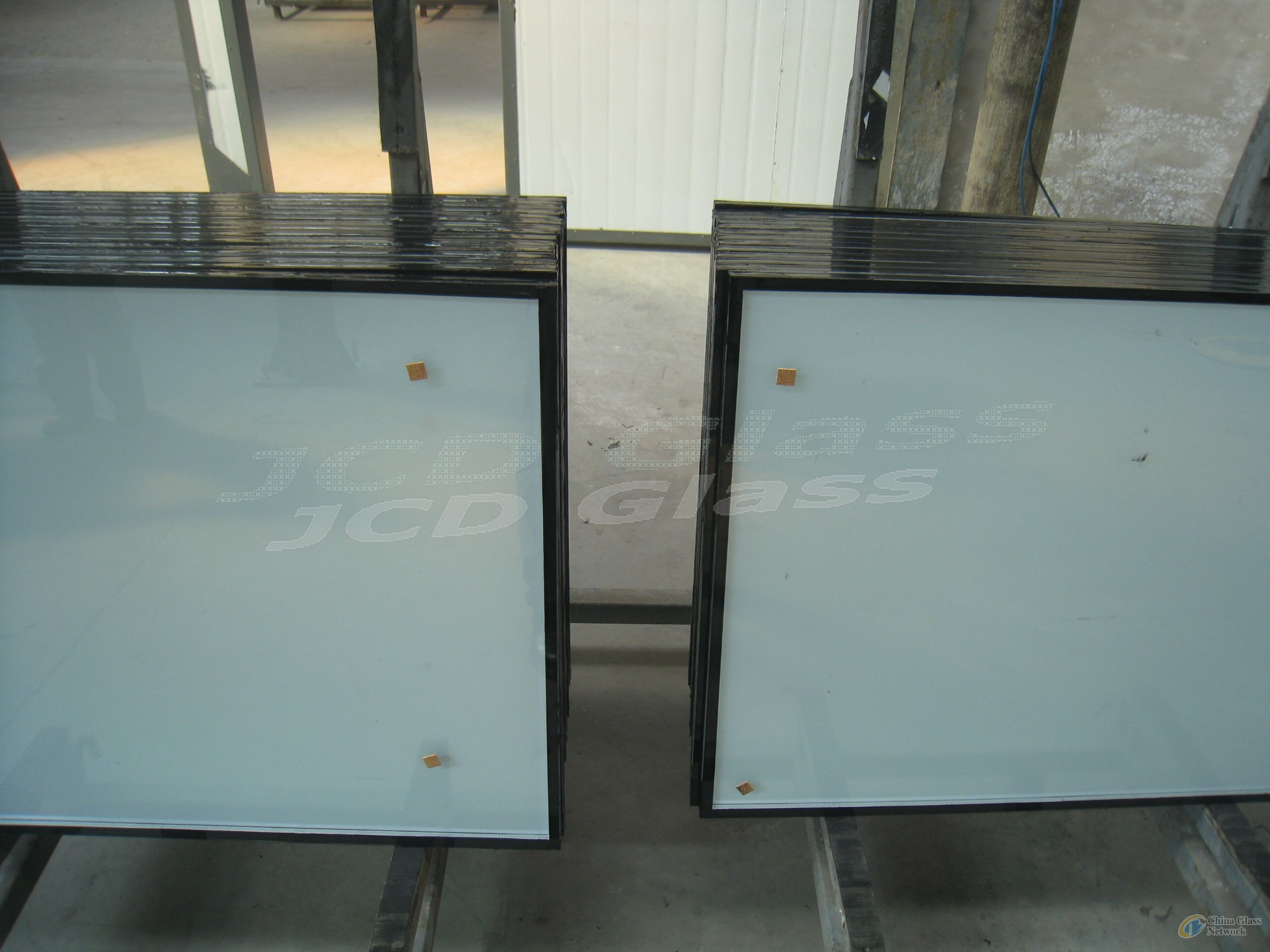 Silk screen printed Insulated Glass, IGU