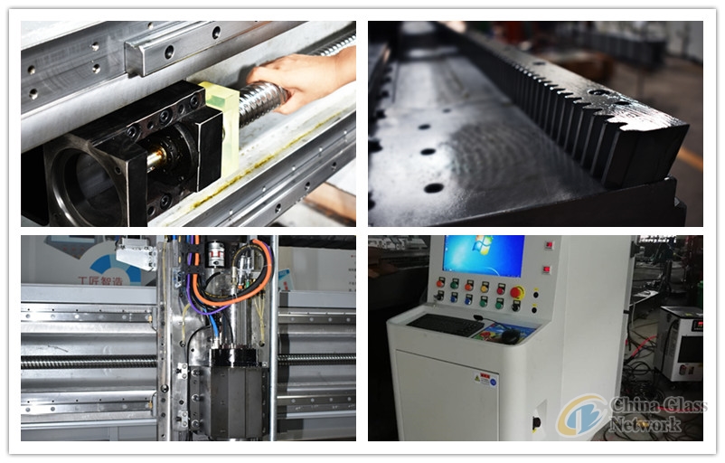 Hot sale 3 Axis CNC Glass Processing Machine