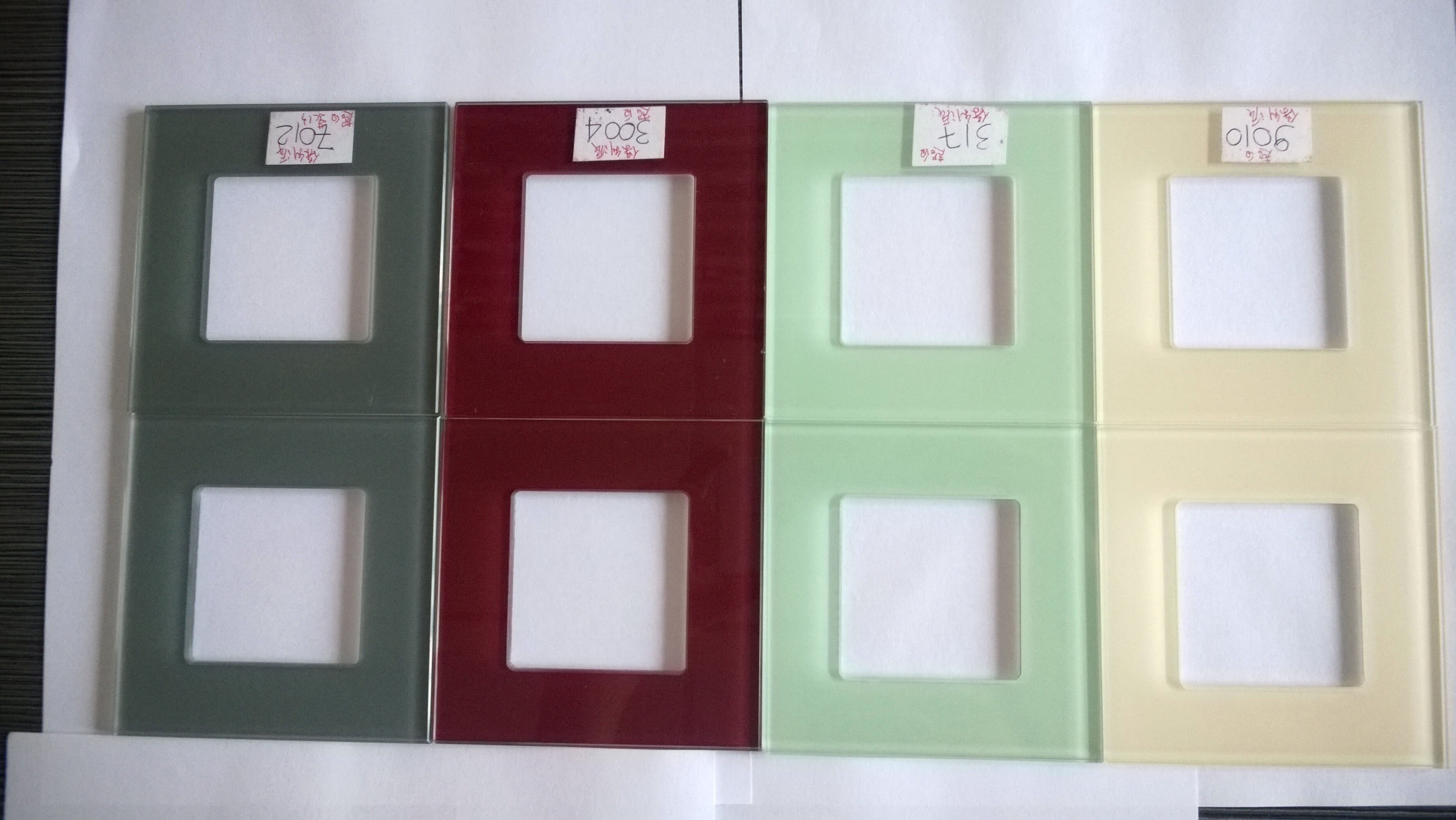 Color Tempered Glass for Construction,Strong