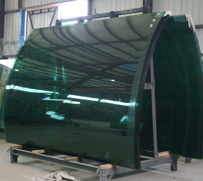 Tempered Curved, Laminated Glass