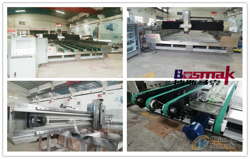 hot sales  CNC Glass Processing Machine for  Polishing Milling Notching Drilling Processin