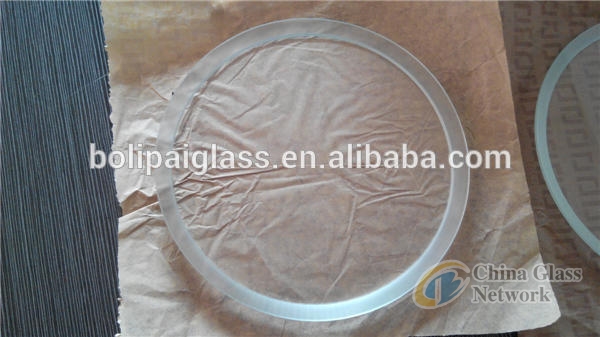 Round Tempered Frosted Glass Light Cover